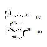 cis-2-(Trifluoromethyl)piperidin-4-ol Hydrochloride
