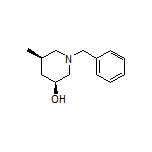 (3S,5R)-1-Benzyl-5-methylpiperidin-3-ol