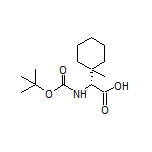 (R)-2-(Boc-amino)-2-(1-methylcyclohexyl)acetic Acid