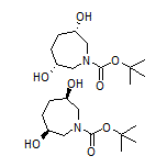 cis-1-Boc-azepane-3,6-diol