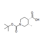 (3S,4S)-1-Boc-3-methylpiperidine-4-carboxylic Acid