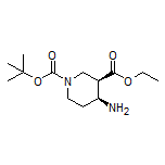 Ethyl (3R,4S)-4-Amino-1-Boc-piperidine-3-carboxylate