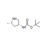 (3R,5S)-N-Boc-5-methylpyrrolidin-3-amine