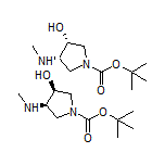 cis-1-Boc-4-(methylamino)pyrrolidin-3-ol