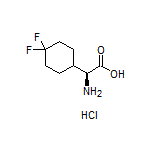 (S)-2-Amino-2-(4,4-difluorocyclohexyl)acetic Acid Hydrochloride