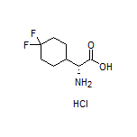 (R)-2-Amino-2-(4,4-difluorocyclohexyl)acetic Acid Hydrochloride