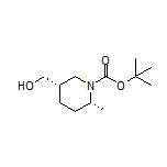(2R,5S)-1-Boc-5-(hydroxymethyl)-2-methylpiperidine