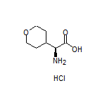 (S)-2-Amino-2-(tetrahydro-2H-pyran-4-yl)acetic Acid Hydrochloride