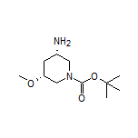 (3S,5R)-1-Boc-3-amino-5-methoxypiperidine
