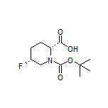 (2R,5R)-1-Boc-5-fluoropiperidine-2-carboxylic Acid