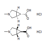 exo-3-Methyl-3-azabicyclo[3.1.0]hexane-6-carboxylic Acid Hydrochloride
