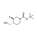 (3R,4R)-1-Boc-3-fluoro-4-(hydroxymethyl)piperidine