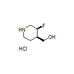 [(3S,4R)-3-Fluoro-4-piperidyl]methanol Hydrochloride