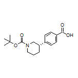 (S)-4-(1-Boc-3-piperidyl)benzoic Acid