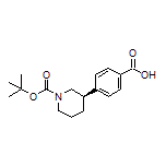(R)-4-(1-Boc-3-piperidyl)benzoic Acid