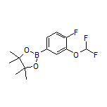 3-(Difluoromethoxy)-4-fluorophenylboronic Acid Pinacol Ester