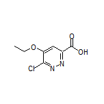 6-Chloro-5-ethoxypyridazine-3-carboxylic Acid