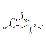 2-[(Boc-amino)methyl]-4-chlorobenzoic Acid