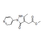 Methyl 2-[5-Methyl-3-oxo-2-(4-pyridyl)-2,3-dihydro-4-pyrazolyl]acetate