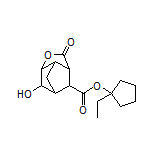 1-Ethylcyclopentyl 6-Hydroxy-2-oxohexahydro-2H-3,5-methanocyclopenta[b]furan-7-carboxylate