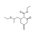Ethyl 2-[2-(Ethylthio)propyl]-4,6-dioxocyclohexanecarboxylate