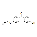 (4-Hydroxyphenyl)[4-(2-propyn-1-yloxy)phenyl]methanone