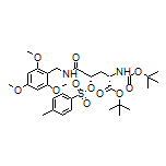 tert-Butyl (2S,4S)-2-(Boc-amino)-5-oxo-4-(tosyloxy)-5-[(2,4,6-trimethoxybenzyl)amino]pentanoate
