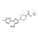 3-(1-Boc-4-piperidyl)-1-(5-methyl-2-pyridyl)-1H-pyrazol-5-amine