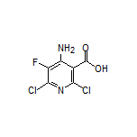 4-Amino-2,6-dichloro-5-fluoronicotinic Acid
