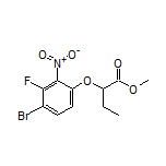 Methyl 2-(4-Bromo-3-fluoro-2-nitrophenoxy)butanoate