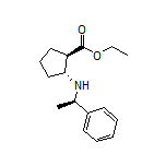 Ethyl (1R,2R)-2-[[(R)-1-Phenylethyl]amino]cyclopentanecarboxylate