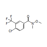 4-Chloro-N-methoxy-N-methyl-3-(trifluoromethyl)benzamide