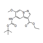 Ethyl 5-(Boc-Amino)-6-methoxypyrazolo[1,5-a]pyridine-3-carboxylate