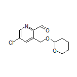 5-Chloro-3-[[(tetrahydro-2H-pyran-2-yl)oxy]methyl]picolinaldehyde