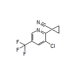 1-[3-Chloro-5-(trifluoromethyl)-2-pyridyl]cyclopropanecarbonitrile