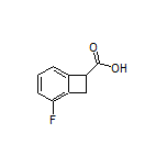 2-Fluorobicyclo[4.2.0]octa-1,3,5-triene-7-carboxylic Acid