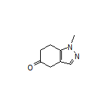 1-Methyl-6,7-dihydro-1H-indazol-5(4H)-one