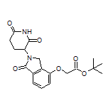 tert-Butyl 2-[[2-(2,6-Dioxo-3-piperidyl)-1-oxo-4-isoindolinyl]oxy]acetate