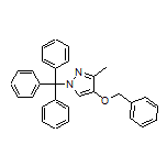 4-(Benzyloxy)-3-methyl-1-trityl-1H-pyrazole