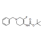 1-Benzyl-N-Boc-5-fluoro-1,2,3,6-tetrahydropyridin-4-amine