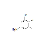 3-Bromo-4-iodo-5-methylaniline