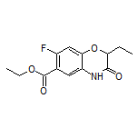 Ethyl 2-Ethyl-7-fluoro-3-oxo-3,4-dihydro-2H-benzo[b][1,4]oxazine-6-carboxylate