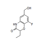 2-Ethyl-8-fluoro-6-(hydroxymethyl)-2H-benzo[b][1,4]oxazin-3(4H)-one