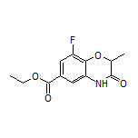 Ethyl 8-Fluoro-2-methyl-3-oxo-3,4-dihydro-2H-benzo[b][1,4]oxazine-6-carboxylate