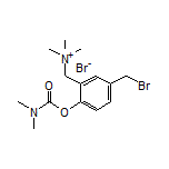 1-[5-(Bromomethyl)-2-[(dimethylcarbamoyl)oxy]phenyl]-N,N,N-trimethylmethanaminium Bromide