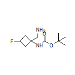 1-(Aminomethyl)-N-Boc-3-fluorocyclobutanamine