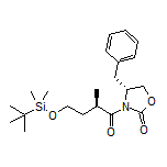 (R)-4-Benzyl-3-[(R)-4-[(tert-butyldimethylsilyl)oxy]-2-methylbutanoyl]oxazolidin-2-one