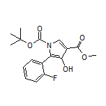 Methyl 1-Boc-5-(2-fluorophenyl)-4-hydroxy-1H-pyrrole-3-carboxylate
