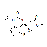 Methyl 1-Boc-5-(2-fluorophenyl)-4-methoxy-1H-pyrrole-3-carboxylate