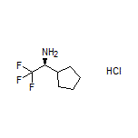 (S)-1-Cyclopentyl-2,2,2-trifluoroethanamine Hydrochloride